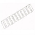 Etichete albe pt. cleme de trecere 1.5 mmp (seria 2001) Wago